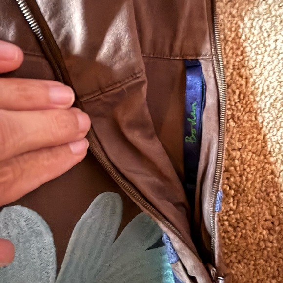 Boden size 10 are brown floral skirt - Picture 3 of 7